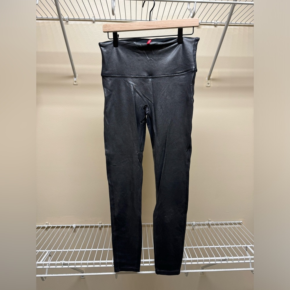 Spanx faux leather leggings